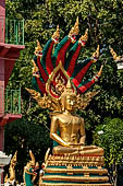 Vientiane , Laos. Wat Chantabuli near the Mekong river bank. 